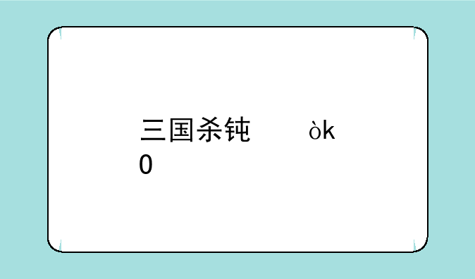 三国杀钟会邓艾