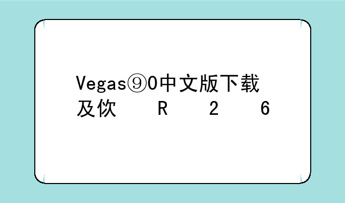 Vegas⑨0中文版下载及使用指南